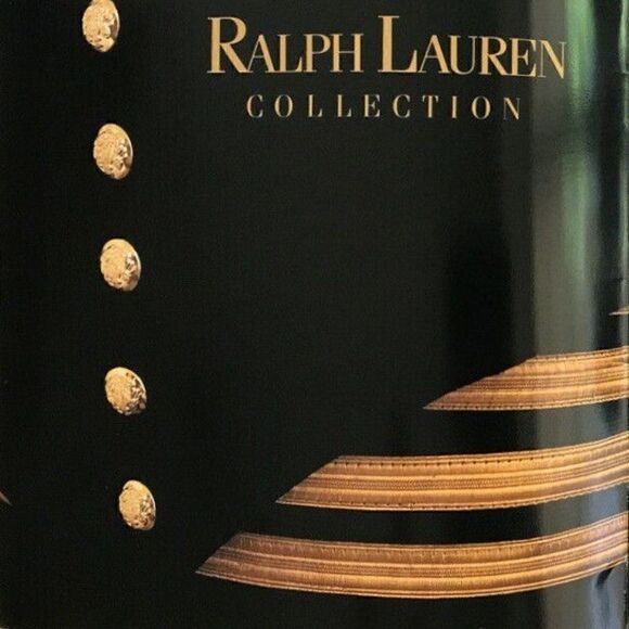 Ralph Lauren Vintage Navy & Gold Braid Double Breasted Nautical Inspired Blazer - Picture 5 of 17